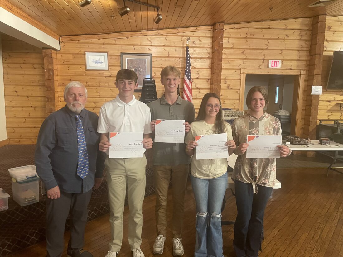 Youth Lifetime Sporting License Awards Given News, Sports, Jobs